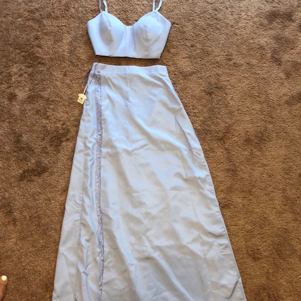 Hand made lavender Prom dress